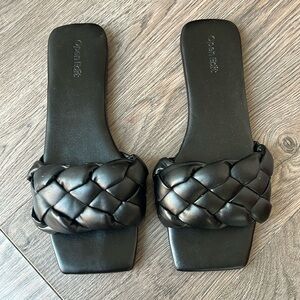 Open Edit Braided Sandals